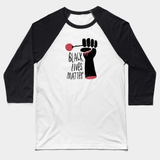 We all bleed the same color | Black lives Matter Baseball T-Shirt